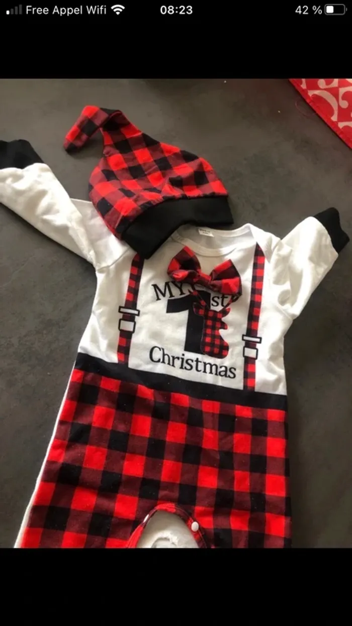 Body noël mon premier noël