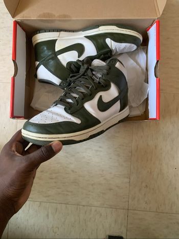 Nike Dunk High Rétro White/Cargo kaki