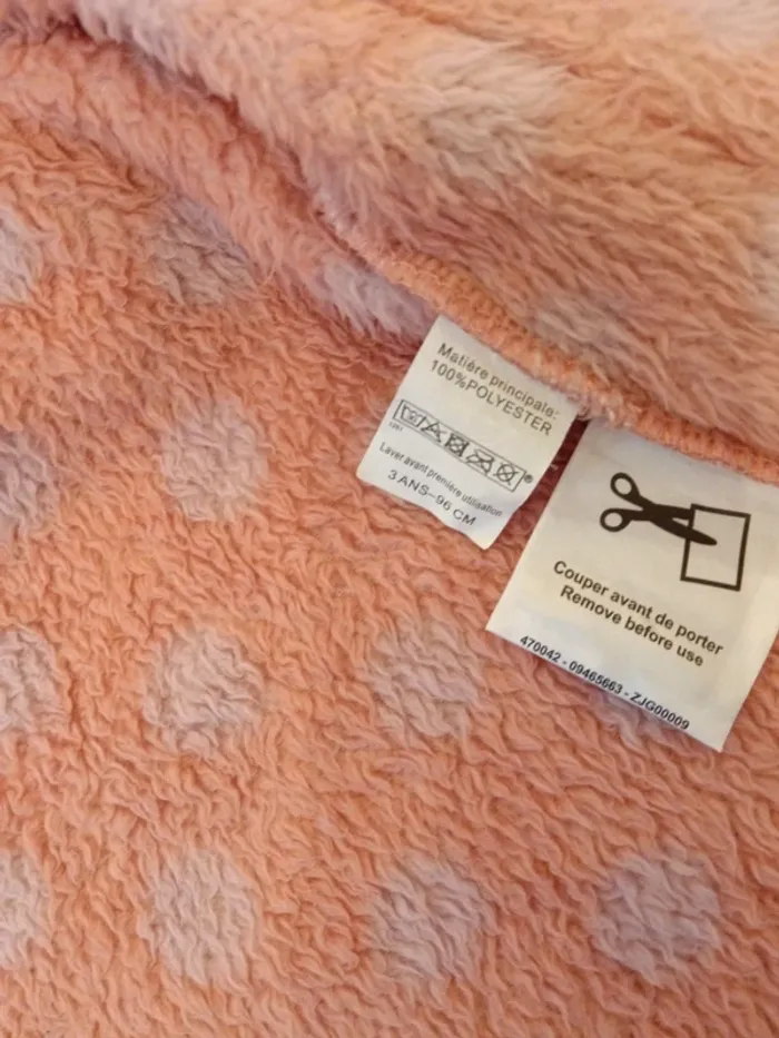 Robe de chambre 3 ans 98cm - photo numéro 7