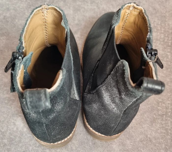 Bottines cuires p31 vertbaudet - photo numéro 4