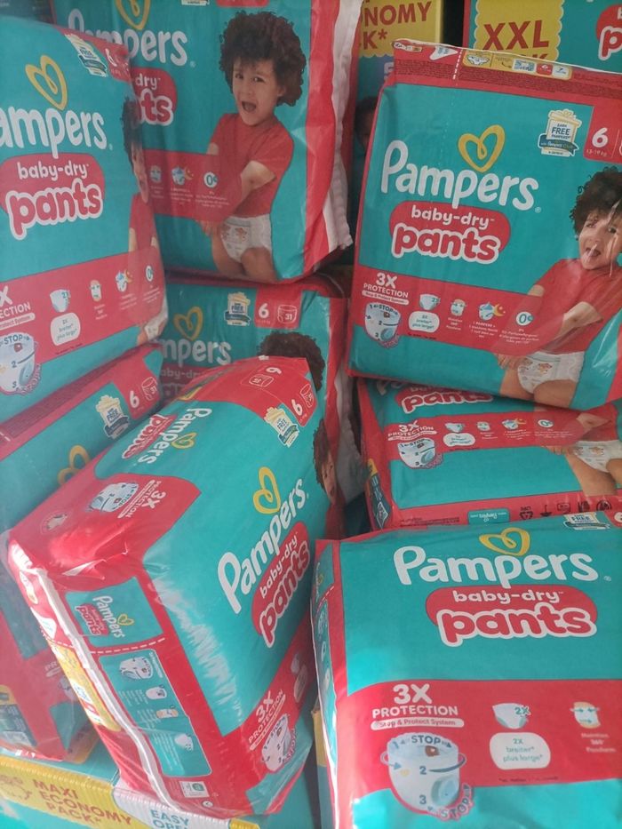 4paquets de couche culotte taille 6 (124couches) - photo numéro 2