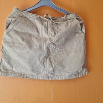 jupe beige