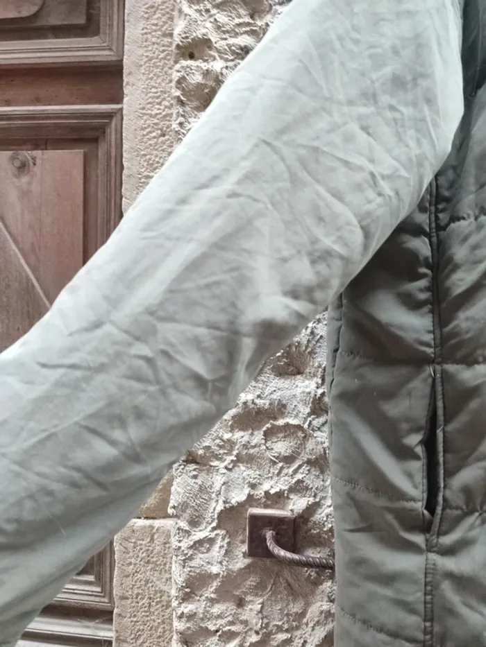 Veste longue taille 42/44 marque sherpa - photo numéro 4