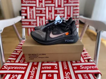 Nike off white zoom fly black - 37,5 - neuf