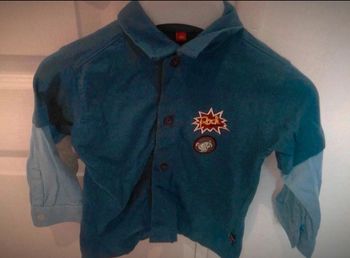 Chemise coton garçon tissaia 18 mois