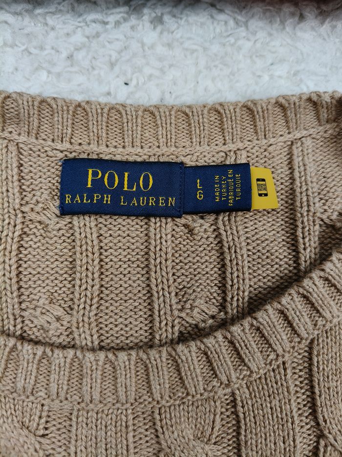 Pull Torsadé Ralph Lauren ( L - Femme ) - photo numéro 4
