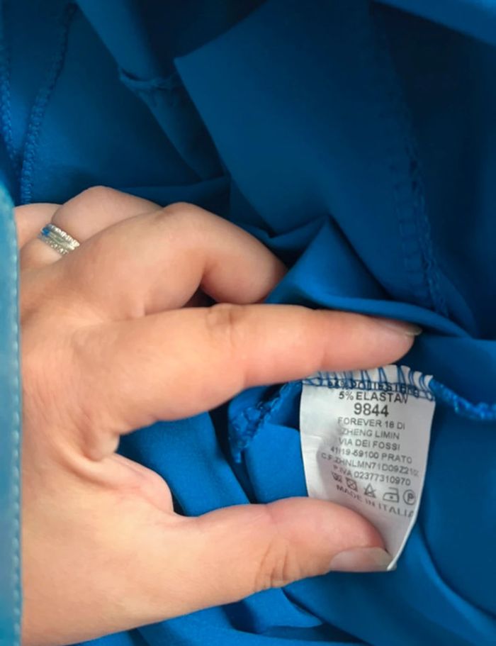 Robe bleue forever 18 - photo numéro 4