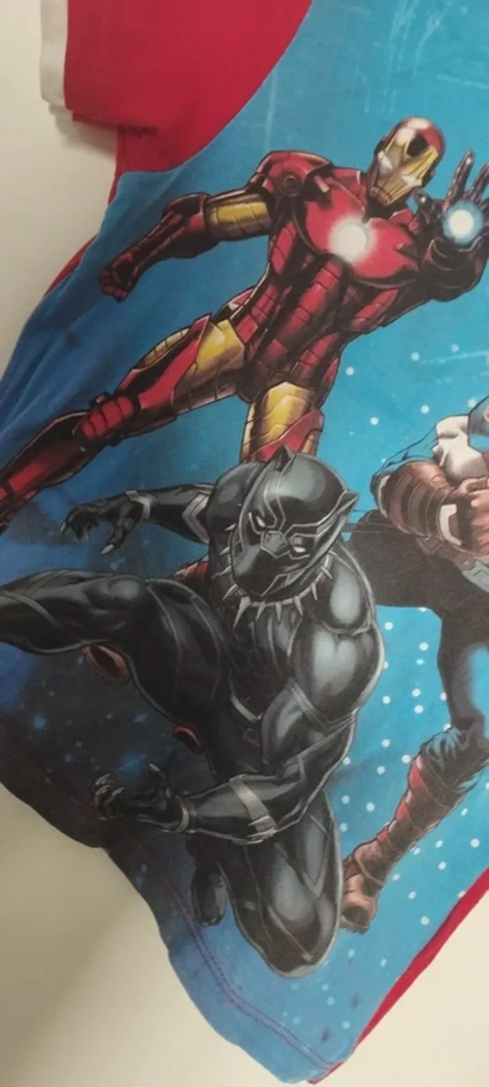 **Ensemble Short et T-shirt Enfant Avengers - Style Super Héros** - photo numéro 4