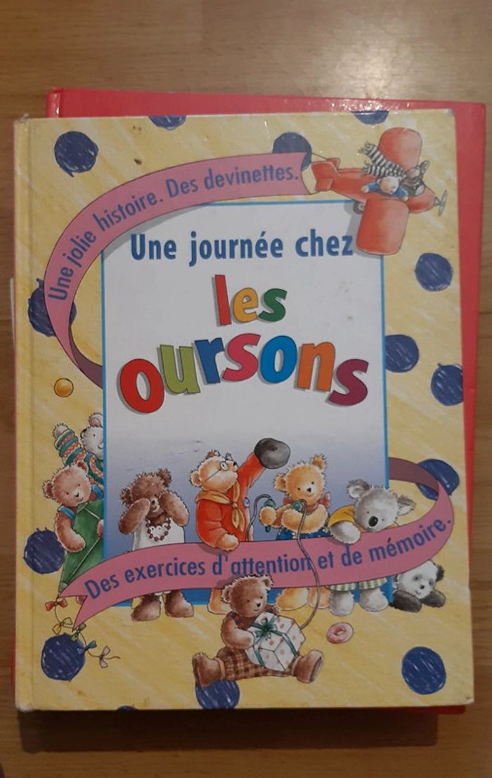 Livre une journée chez les oursons