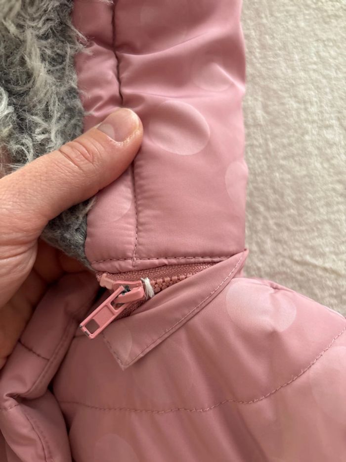 Manteau doudoune capuche 5 ans - photo numéro 6
