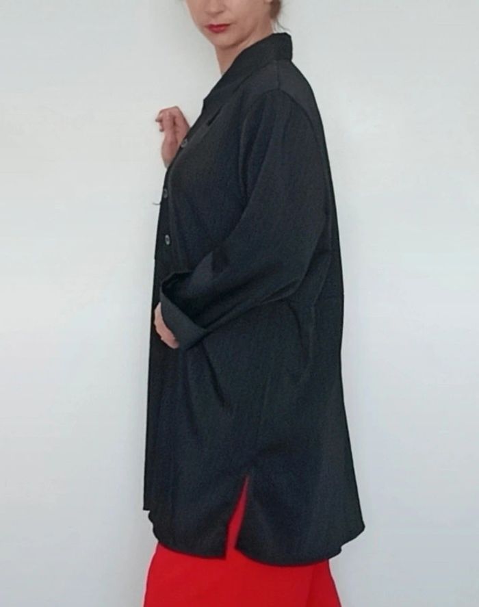 Blazer long chic noir qualité taille 42/44 - photo numéro 8