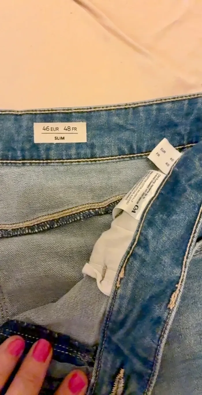 Lot de 2 jeans C&A - photo numéro 6