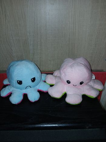 Lots de 2 peuluchepieuvre 