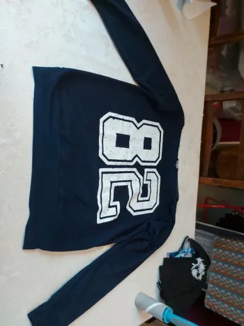 Sweat léger bleu marine