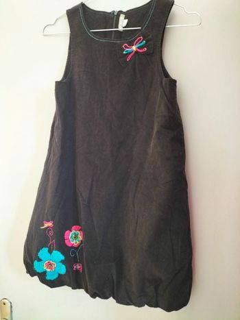 Robe velours 10 ans