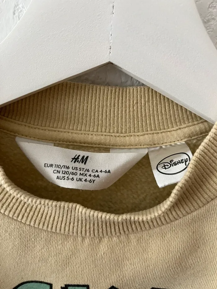 Sweat Disney Mickey Mouse H&M – 110/116 cm (4-6 ans) - photo numéro 4