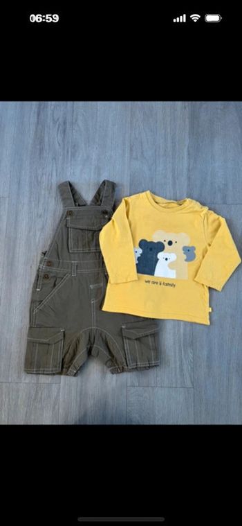 Ensemble taille 9 mois