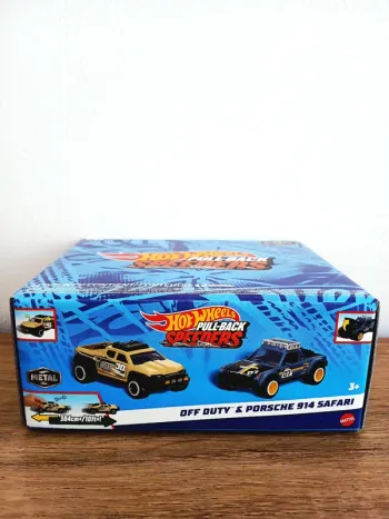 Voitures Hot Wheels Pull-Back Speeders 2-Pack