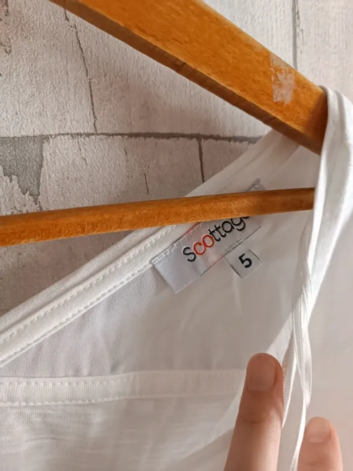 Blouse blanche Tanzanie wild - photo numéro 4