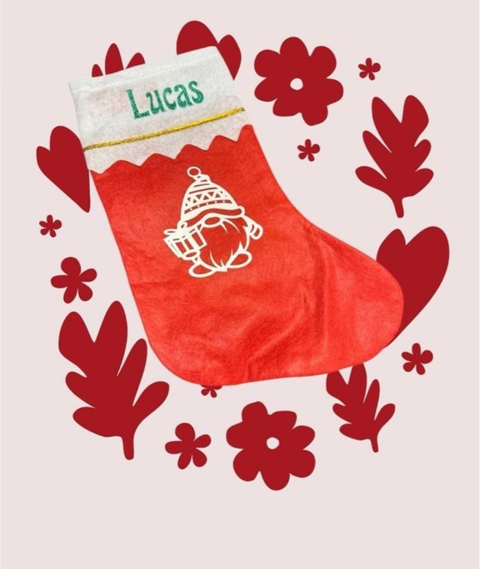 Chaussette de Noël personnalisée - photo numéro 2