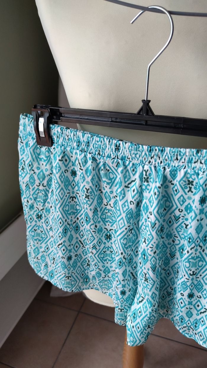 Short de nuit satin imprimé T46/48 - photo numéro 7