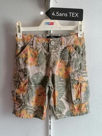 Bermudas 4.5ans Tex