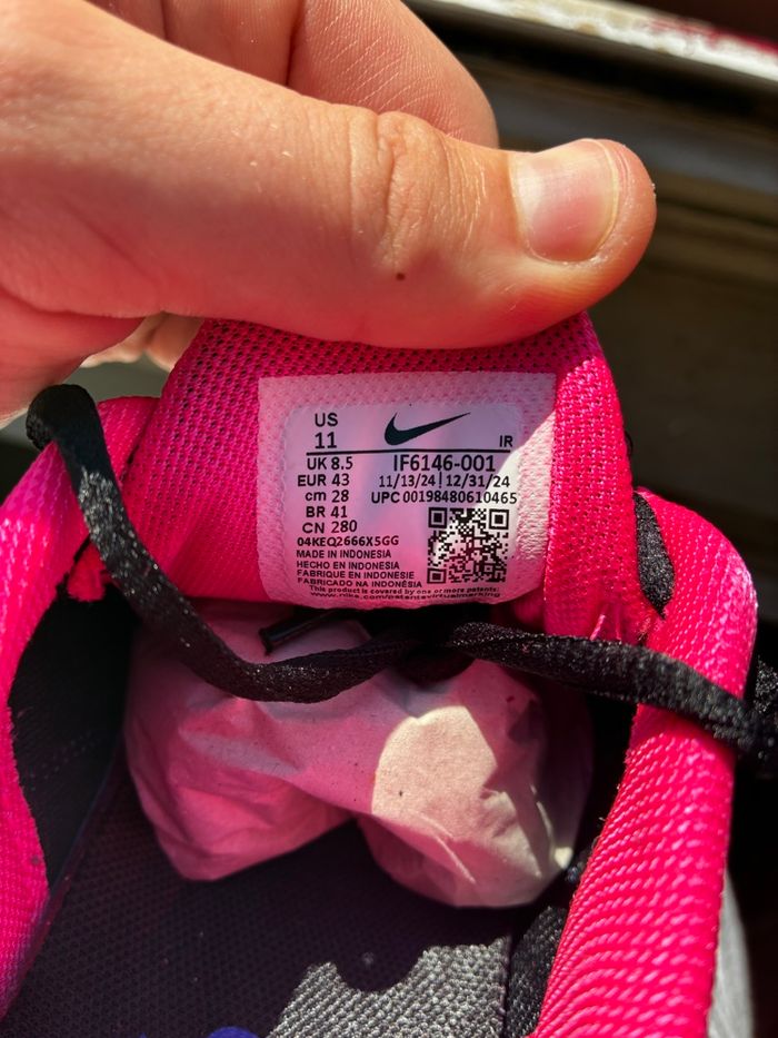 Nike Air Max Plus Noir/Racer Blue/Salsa Red/Hyper Pink - Taille 43 - Neuves - photo numéro 5