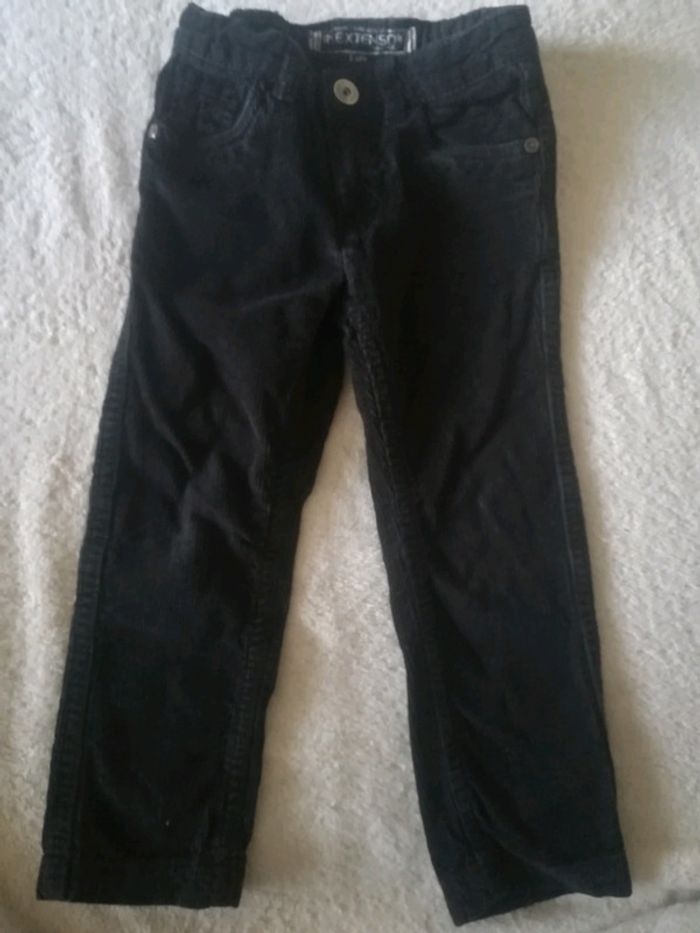 Pantalon velours noir