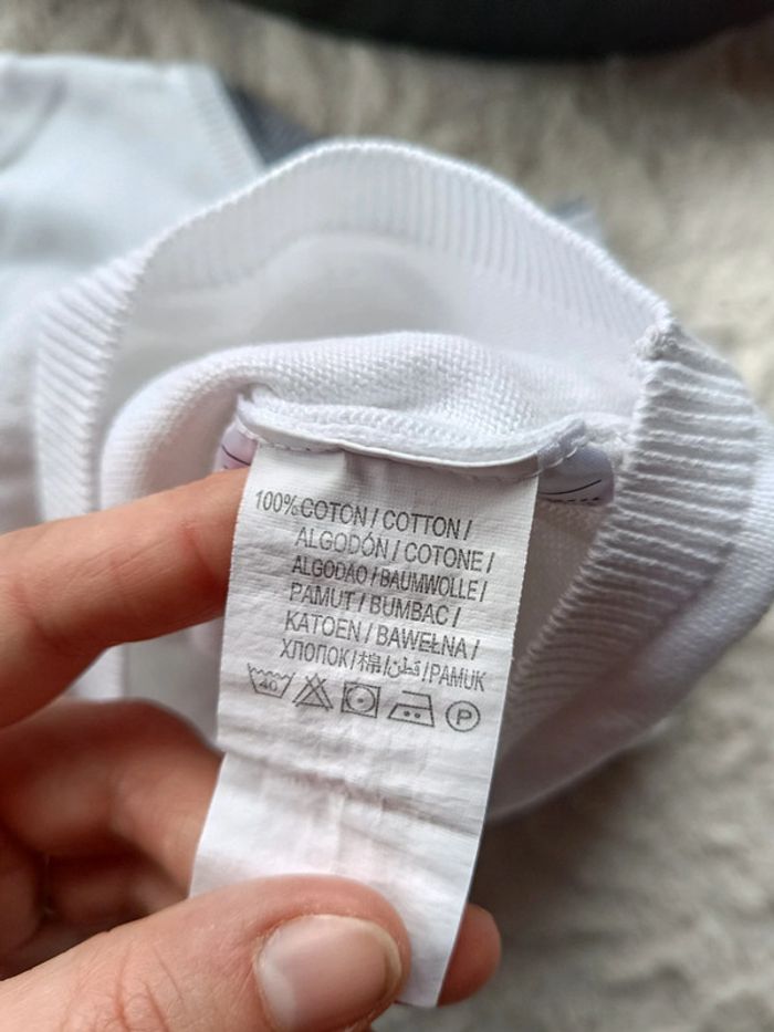 Pull col V Garçon 12 mois Kiabi 100% coton - photo numéro 6