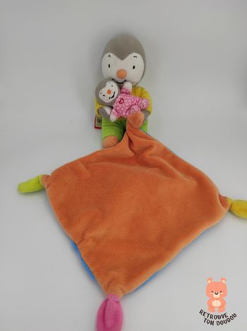 Doudou Mouchoir T'choupi et Fanny Nicotoy