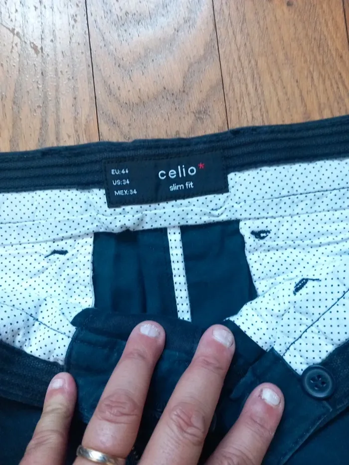 Pantalon de soirée taille 44 slim - photo numéro 2