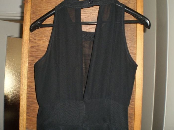 robe noir bustier t 36