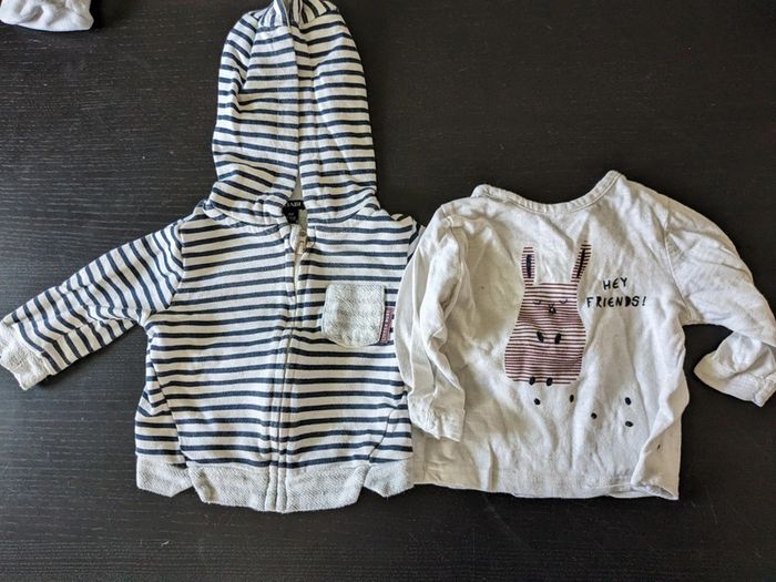 Gilet et t-shirt 6 mois