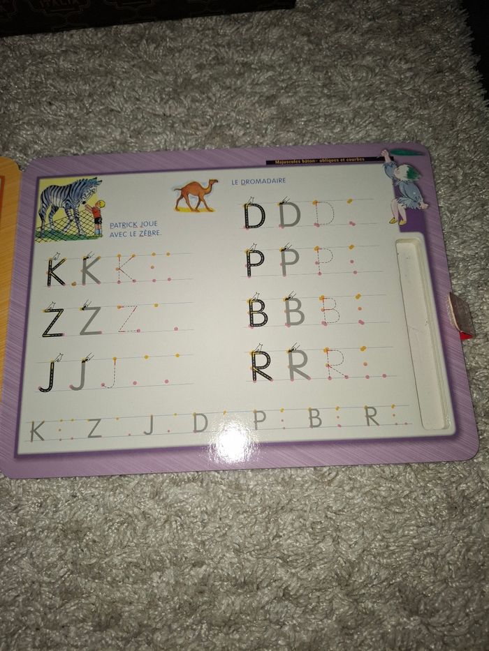 J'apprends à tracer les chiffres et les lettres - photo numéro 3