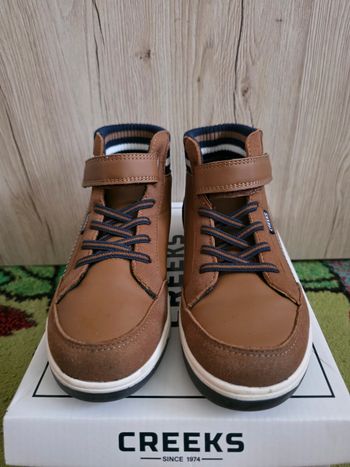 CHAUSSURES MONTANTES GARÇON CREEKS TAILLE 33 PORTER 1 FOIS