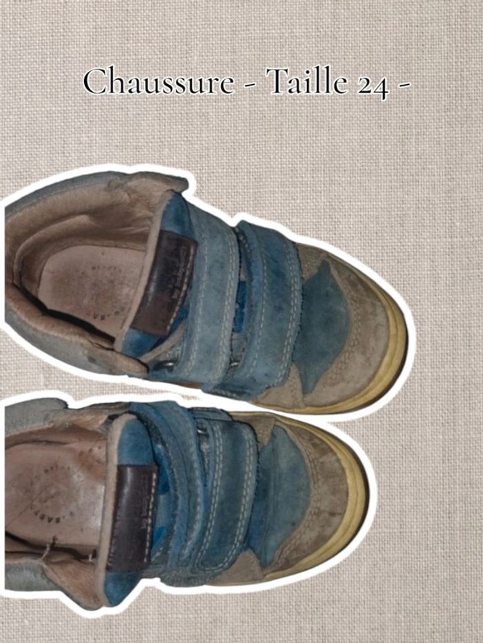 Chaussure montantes - Taille 24 - photo numéro 2