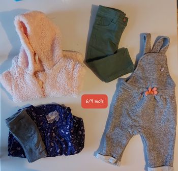 Petit lot 6/9 mois fille
