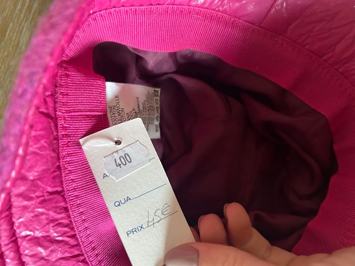 Bob coton et laine - Rose Fuschia - ChapCo - Neuf avec étiquette - photo numéro 5