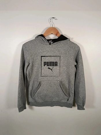 C7 sweat gris Puma 13-14 ans