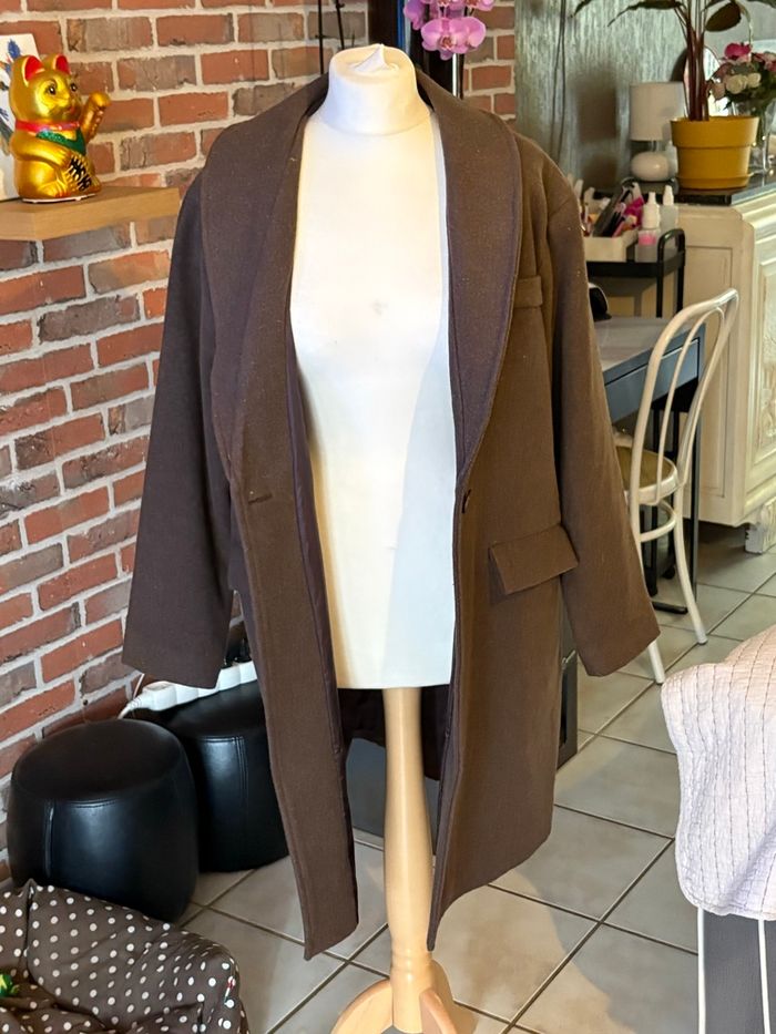 Manteau long trendyol taille 38 - photo numéro 4