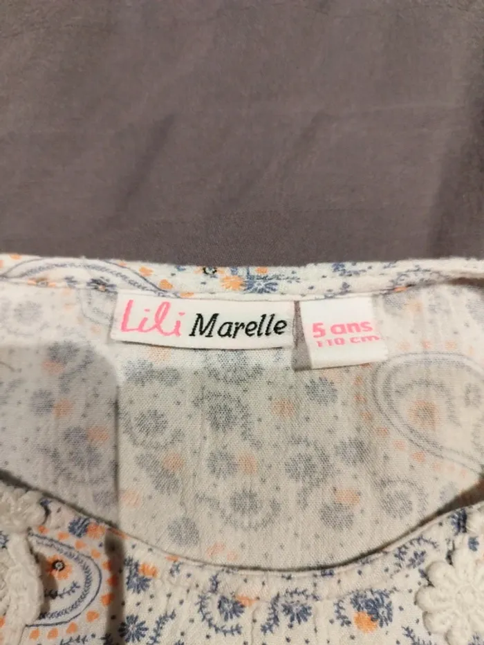 Combi short Lili marelle 5 ans - photo numéro 2