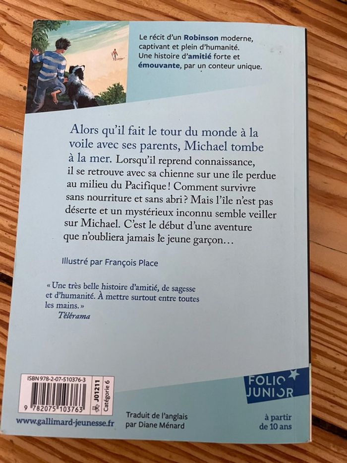 Livre folio junior le royaume de kensuke - photo numéro 2