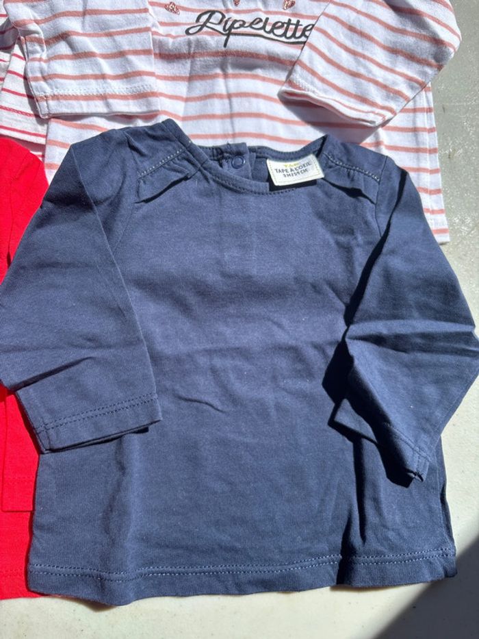 lot de 6 t-shirt manches longues - photo numéro 7
