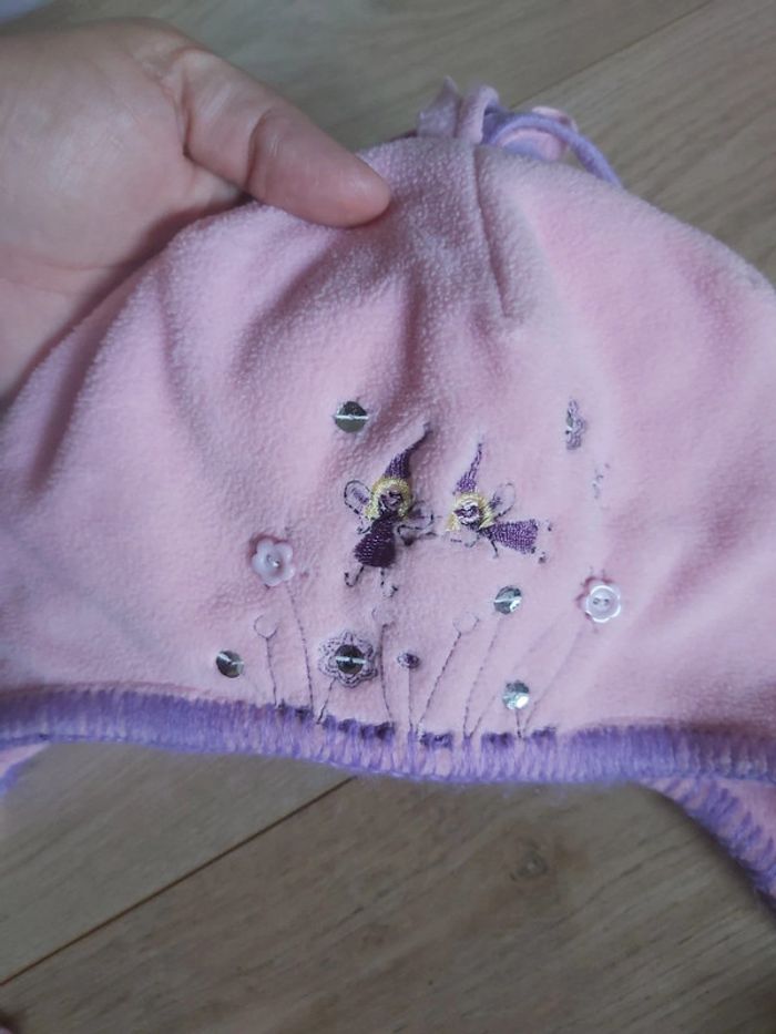 Bonnet hiver fille taille 54cms 5/8 ans (78) - photo numéro 2