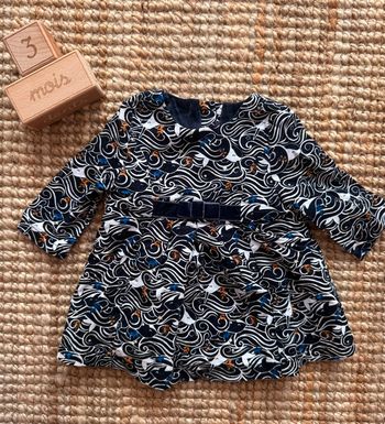 Robe velours côtelé Sergent Major 3mois / 60cm