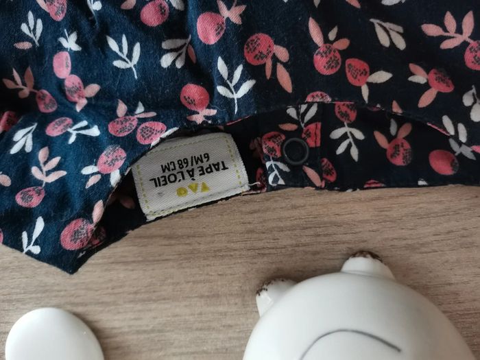 Petite blouse fleurie 9 mois Tape à l'œil Tao - photo numéro 4