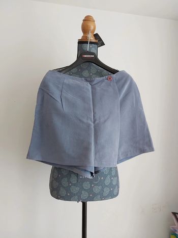 Jupe short bleue taille 40 Ici et maintenant