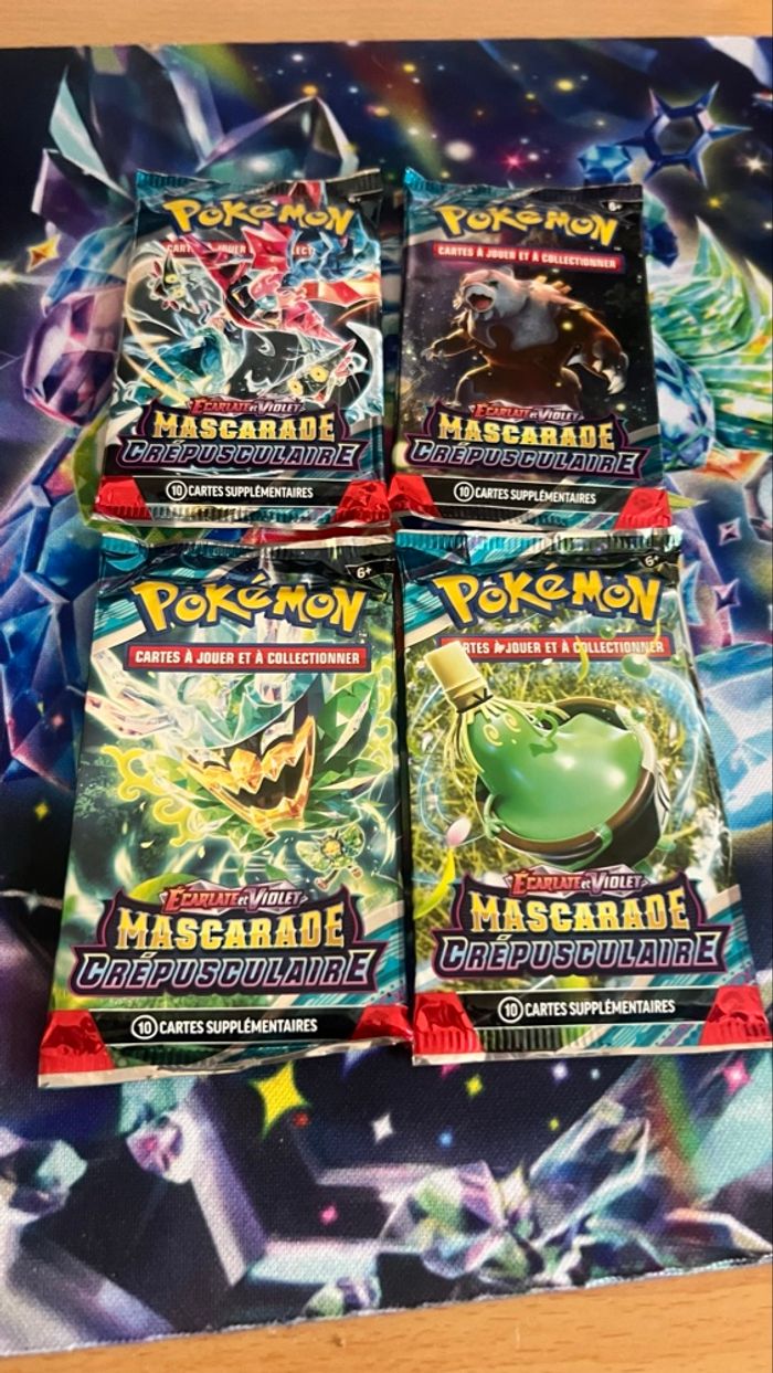 Art set Pokemon mascarade crépusculaire Ev06 . - photo numéro 2