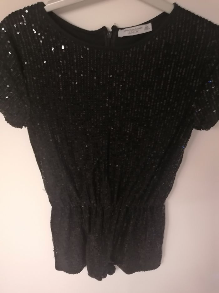 Combinaison short sequins taille Xxs 146-152cm 12ans - photo numéro 5