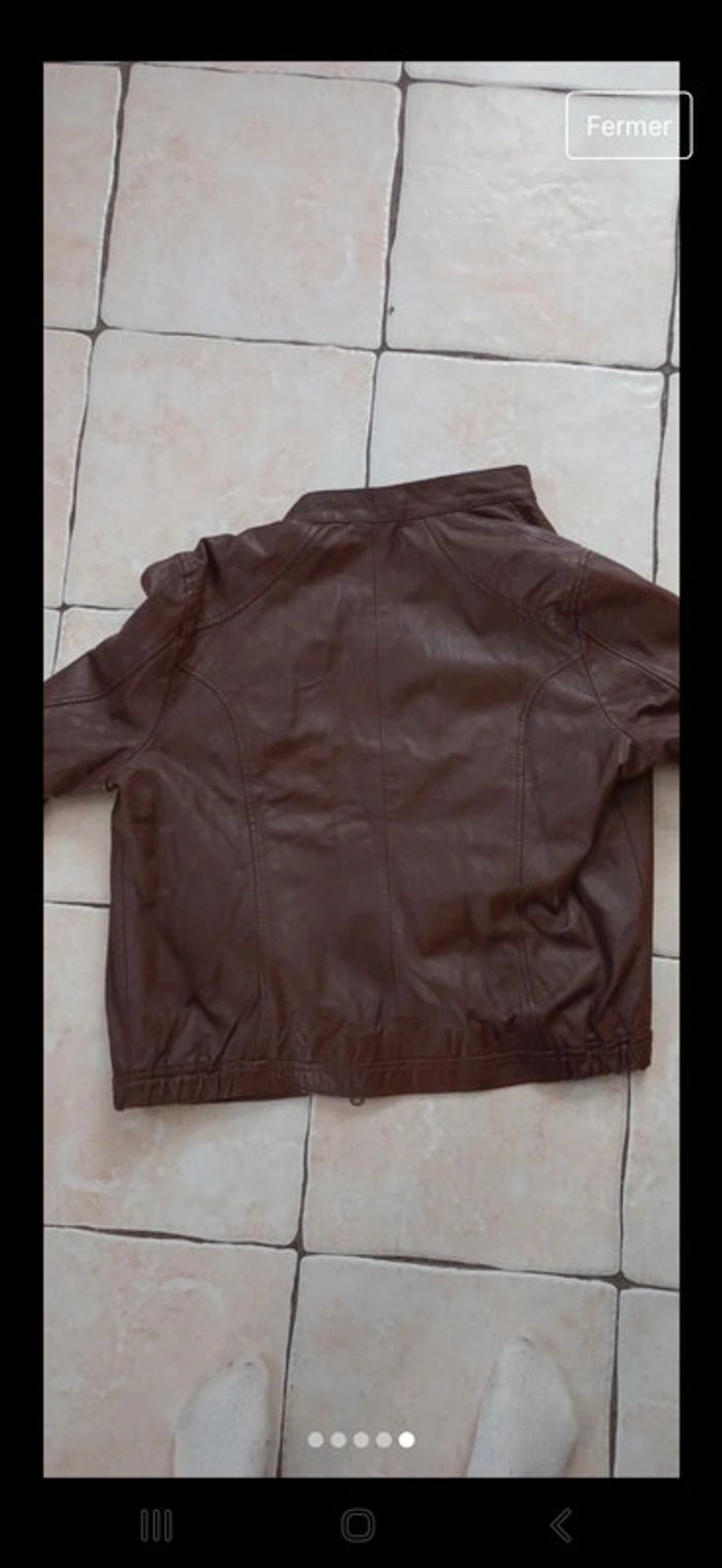 Veste mouton cuir 🤍 - photo numéro 5